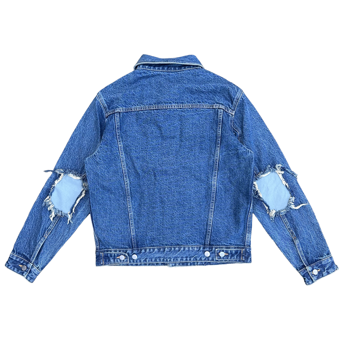 WAX AND WANE BLUE DENIM JACKET V2