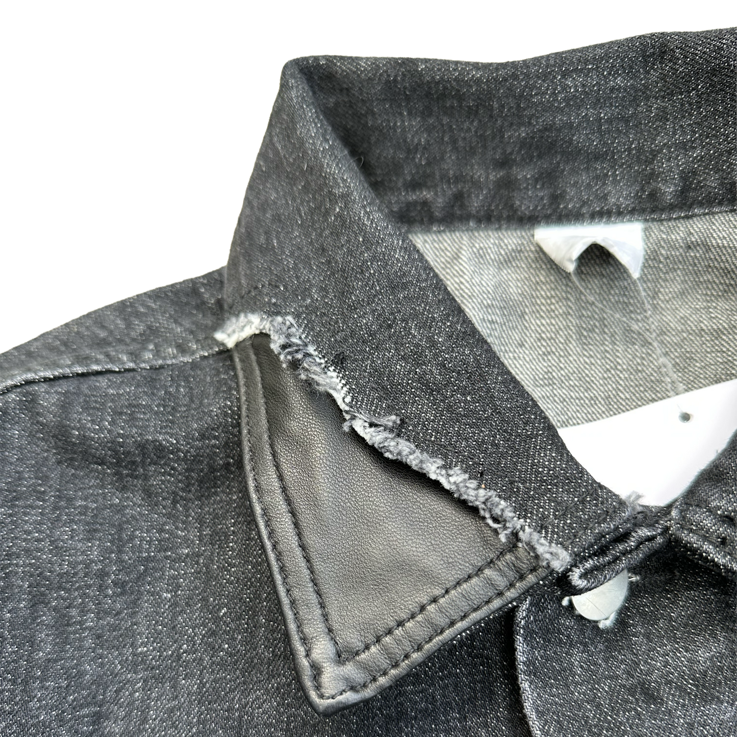 WAX AND WANE BLACK DENIM JACKET V2