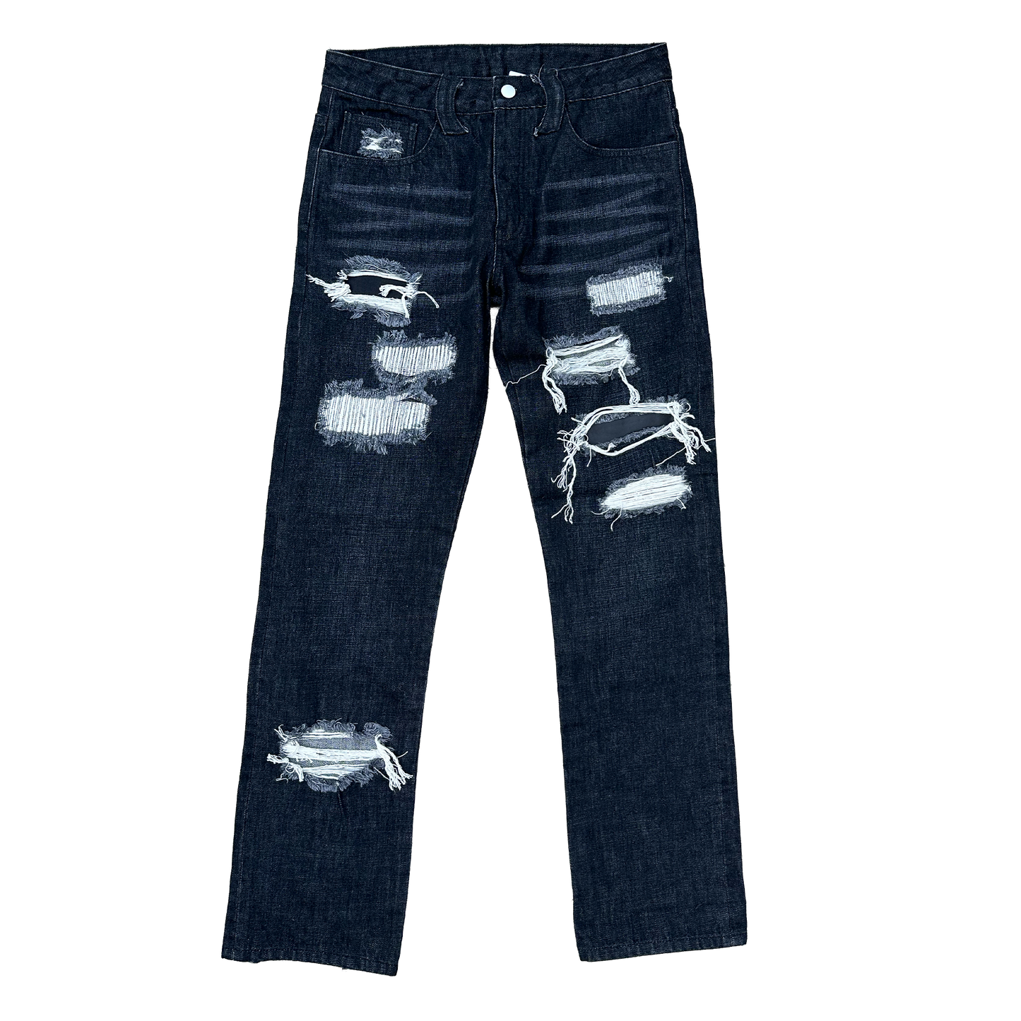 WAX AND WANE BLACK JEANS V2