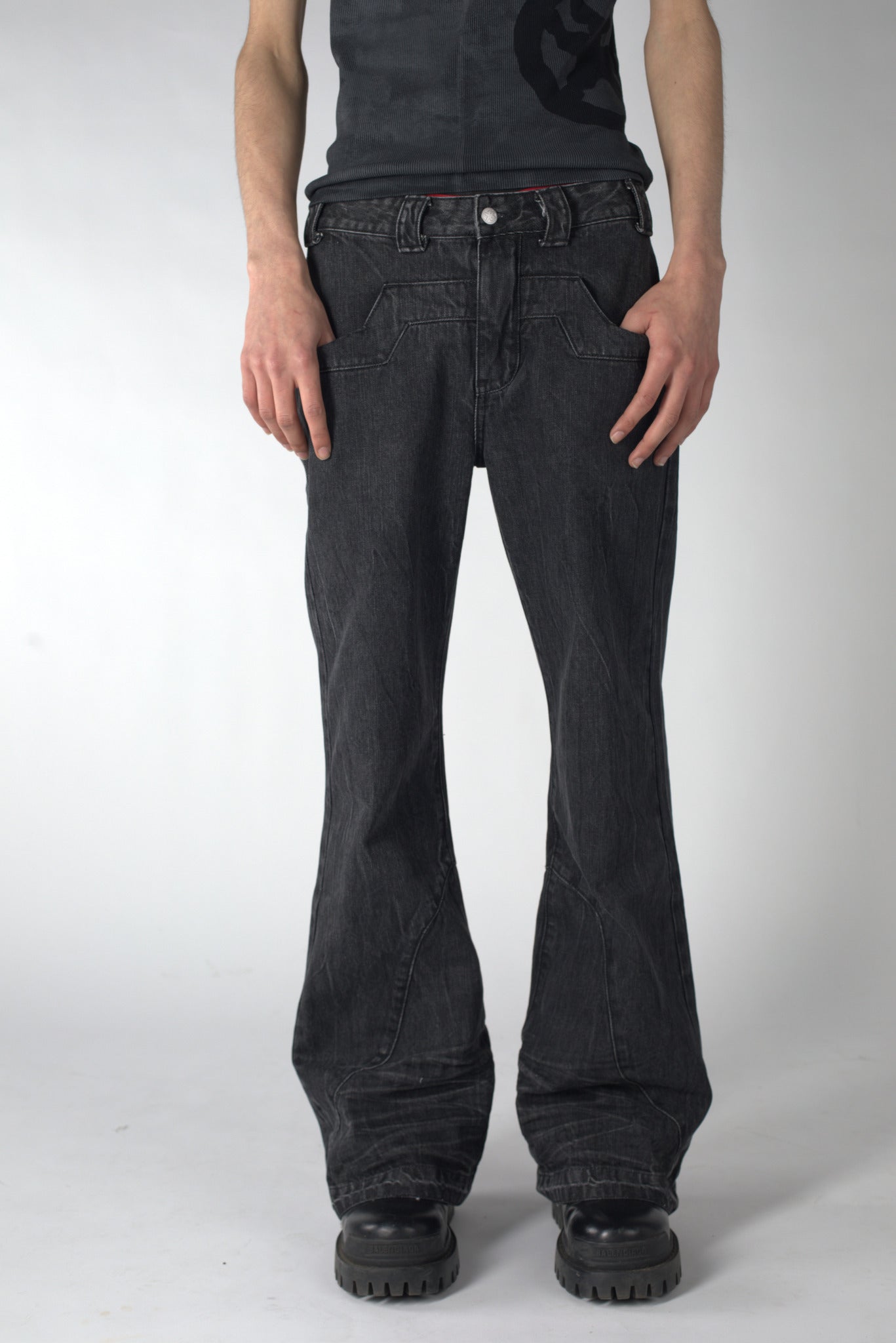 BLACK BRUTALIST DENIM